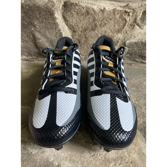 Nike Vapor Edge Speed 360 Football Cleats White/Gold/Black DQ5110-002 Men Sz 7.5 - Picture 3 of 7